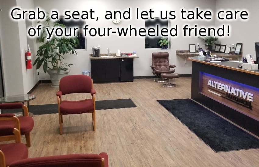 Grab a seat, and let us take care of your four-wheeled friend!