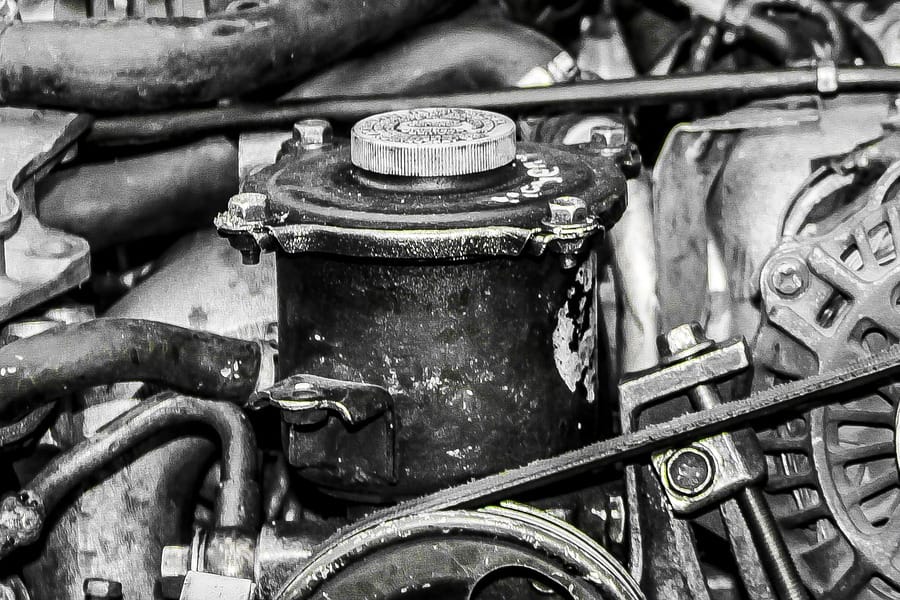Subaru Engine Closeup